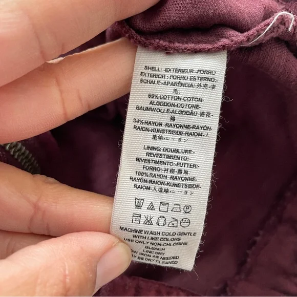 Free People One and Only Fit Flare Velvet Wine Burgundy Zipper Mini Skirt 4 - Picture 4 of 5